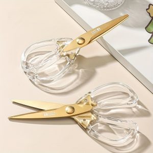 1pc, Multifunctional Stainless Steel Kitchen Scissors: Meat, Vegetable, Food Scissors for Cooking, Baking, and Crafting