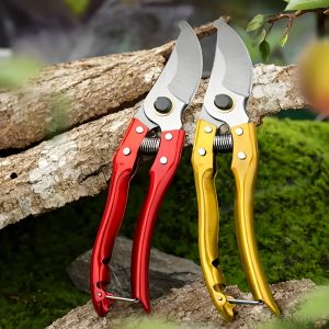 Garden Pruning Shears, Garden Handheld Pruning Shears, Professional Bypass Pruning Shears Heavy Duty, Garden Pruning Shears, Garden Scissors, Hedge Pruning Shears, Garden Tools, Garden Pruning Shears, Branch And Flower Cutting Tools