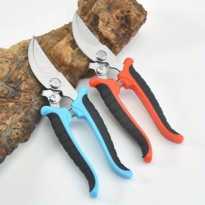 3 pack Stainless steel straight headed tree branch pruning scissors, rare fruit grape tree pruning gardening scissors tools